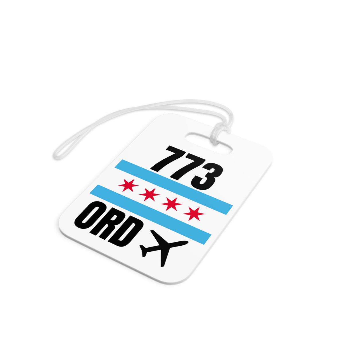 773 Zip Code Chicago Illinois, Area Code / Airport Tag for Bags and Luggage - 773 ...