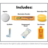 Hydration Pack: Re-hydrate, Reduce Pain, Refresh by Potty Packs (with Sunscreen), by Potty Packs