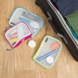 Juego de 3 bolsas ribeteadas surtidas
