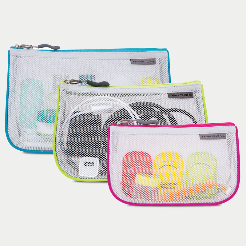 Juego de 3 bolsas ribeteadas surtidas
