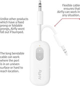 Airfly SE - Bluetooth Wireless Audio Transmitter for AirPods/Wireless or Noise-Cancelling Headphones