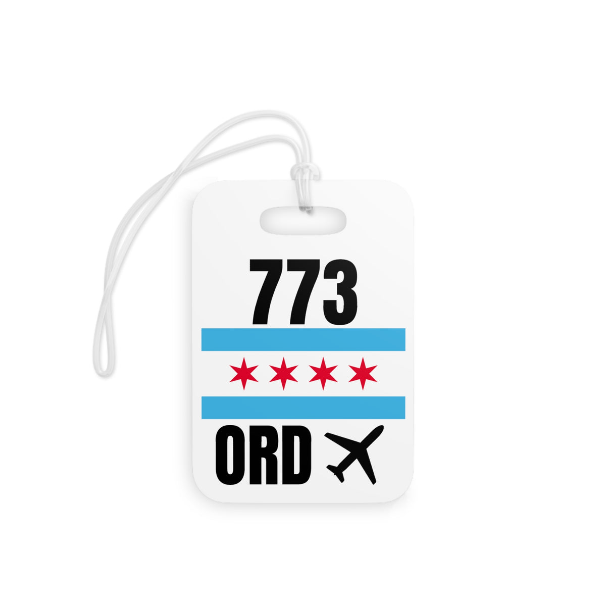 Chicago Illinois, Area Code / Airport Tag for Bags and Luggage - 773 ...