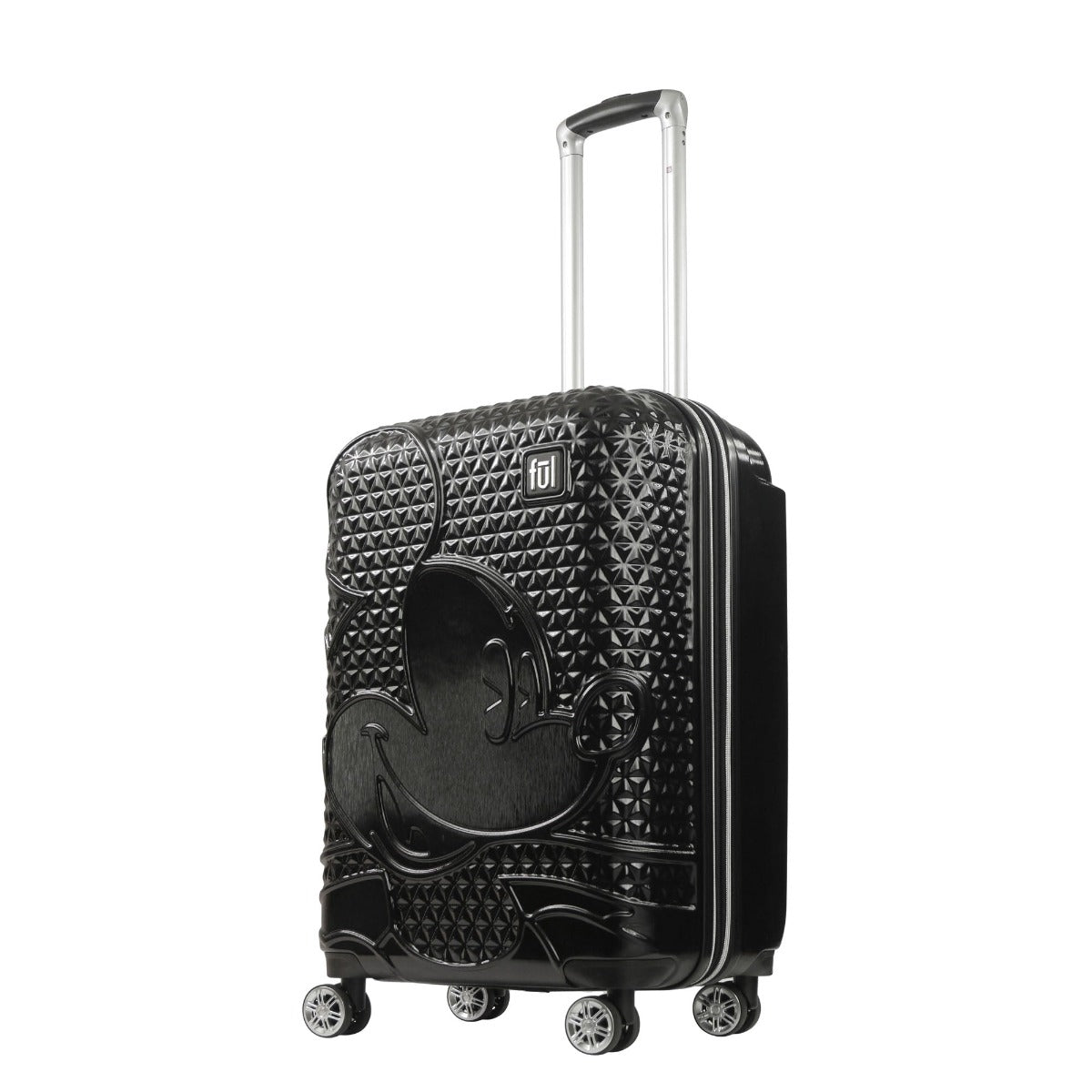Equipaje con ruedas Mickey Mouse FŪL Disney Equipaje 26" Negro