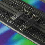 Equipaje con ruedas giratorio Tie-dye Rainbow Swirl de 28" FŪL