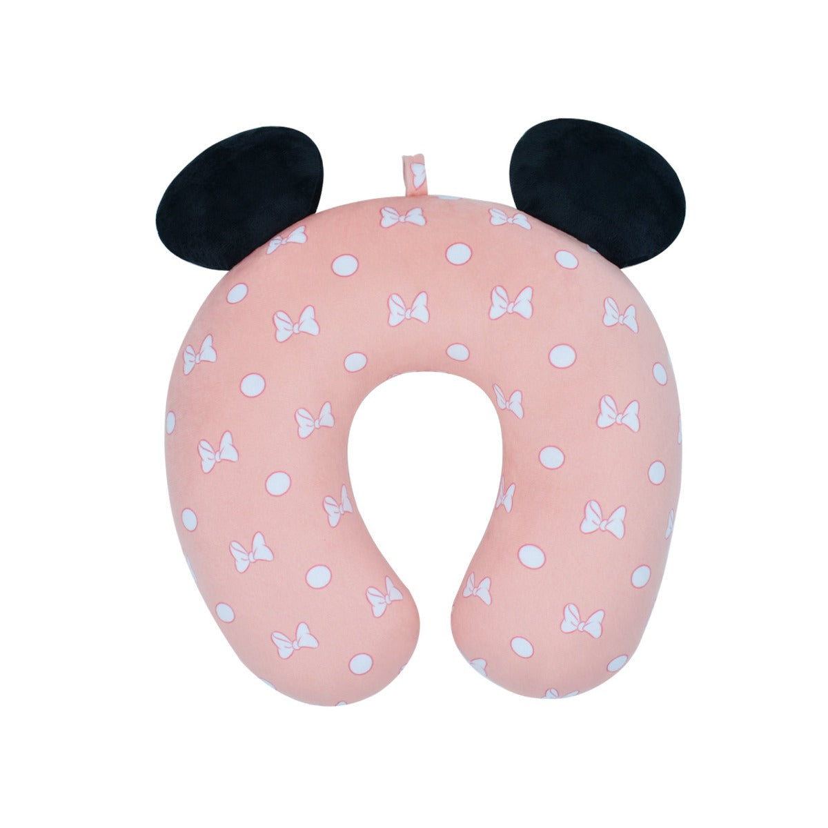 Almohada de viaje para el cuello con lazo y lunares de Minnie Mouse de Disney