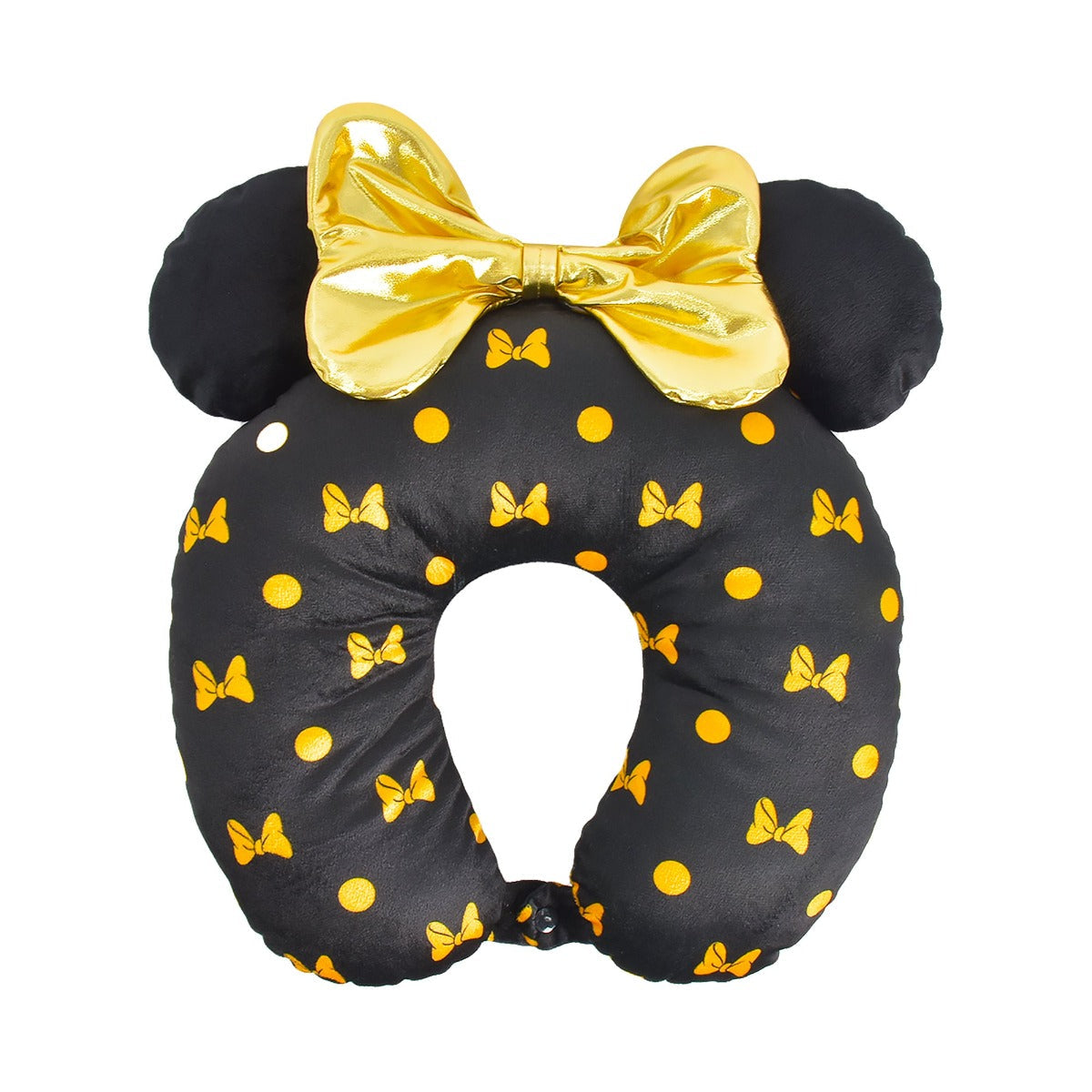 Almohada de viaje para el cuello con orejas 3D y lazo de Disney Minnie Mouse