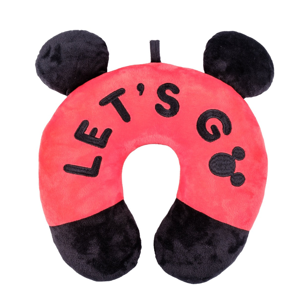 Disney Mickey Mouse Let's Go Almohada de viaje para el cuello