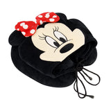 Disney Minnie Mouse - Sudadera con capucha para el cuello, color negro