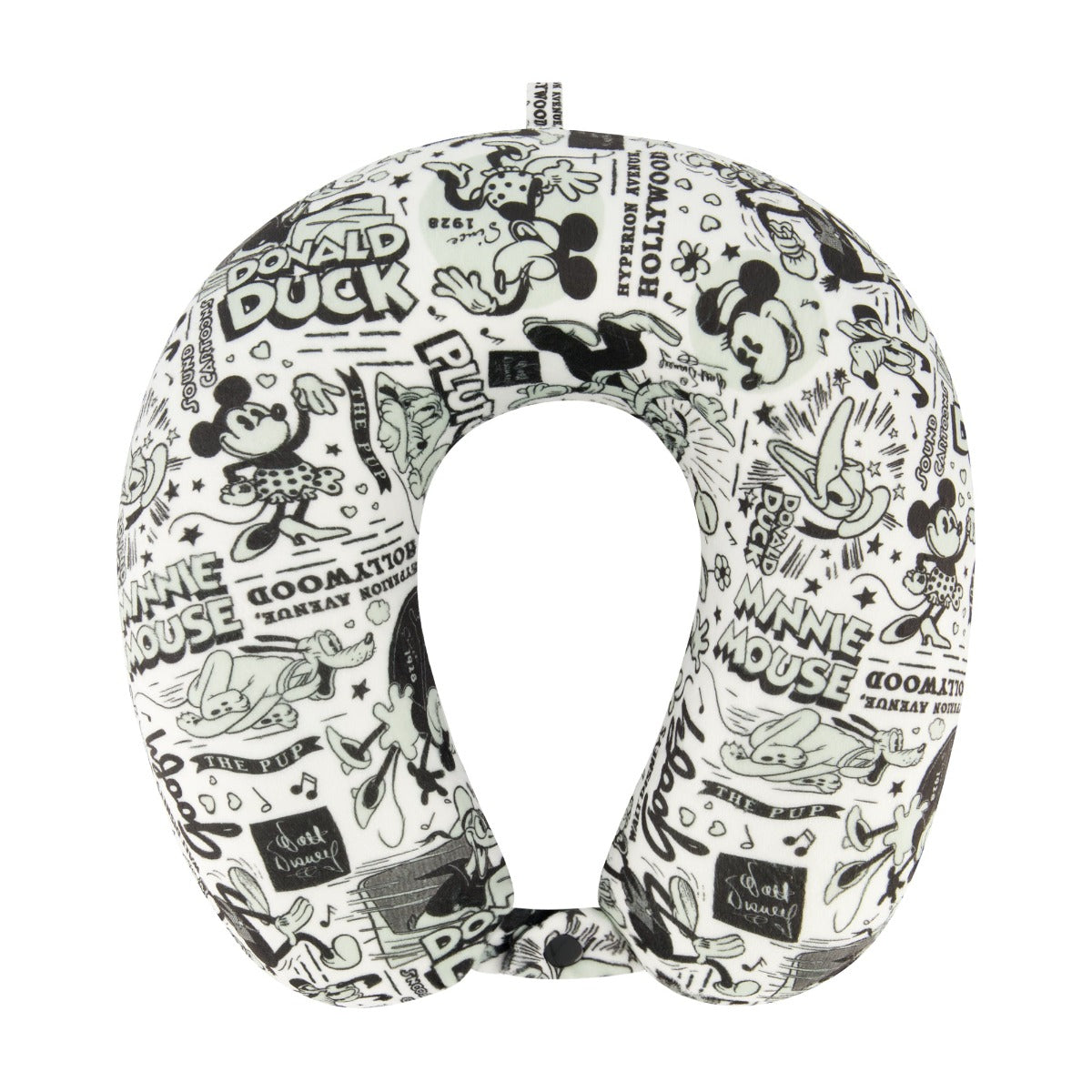 Almohada de viaje para el cuello de espuma viscoelástica con 100 personajes de Disney