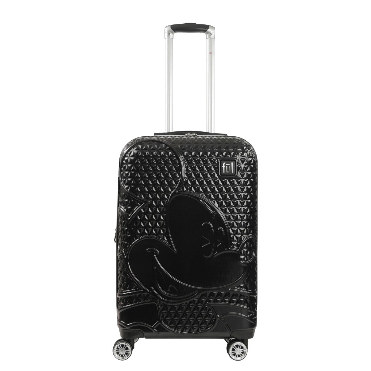 Equipaje con ruedas Mickey Mouse FŪL Disney Equipaje 26" Negro