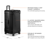 TORQ Maletero rígido extra grande, QUT232SP