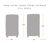 TORQ Maletero rígido extra grande, QUT232SP