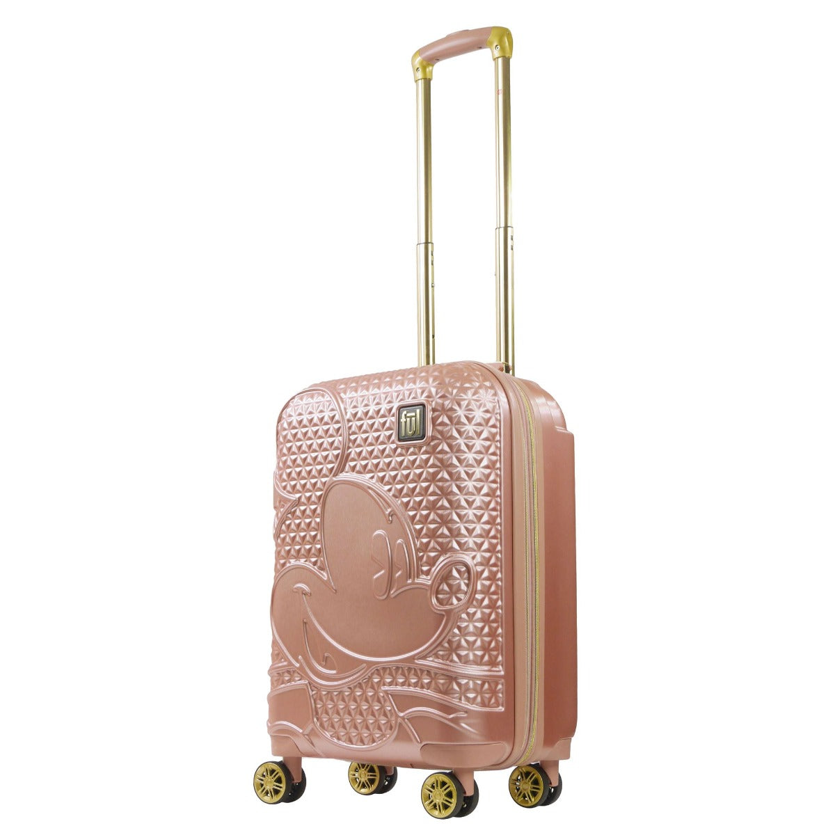 Equipaje con ruedas Mickey Mouse FŪL Disney Equipaje 22,5" Oro rosa