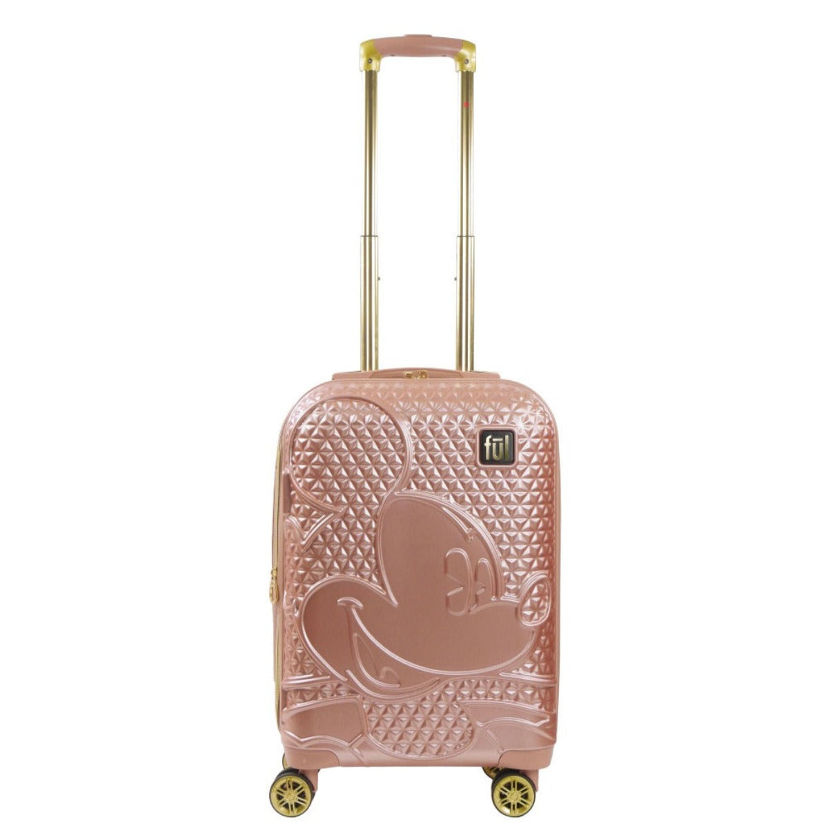 Equipaje con ruedas Mickey Mouse FŪL Disney Equipaje 22,5" Oro rosa