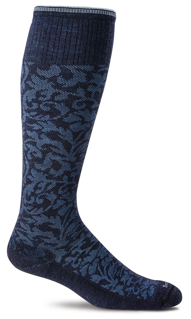 Women's Damask | Moderate Graduated Compression Socks by Sockwell